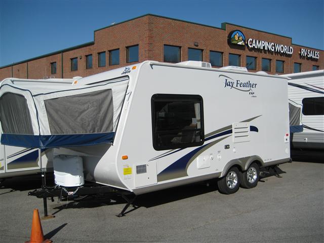 New 2010 Jayco Jay Feather EXP 19H Hybrid Travel Trailer For Sale